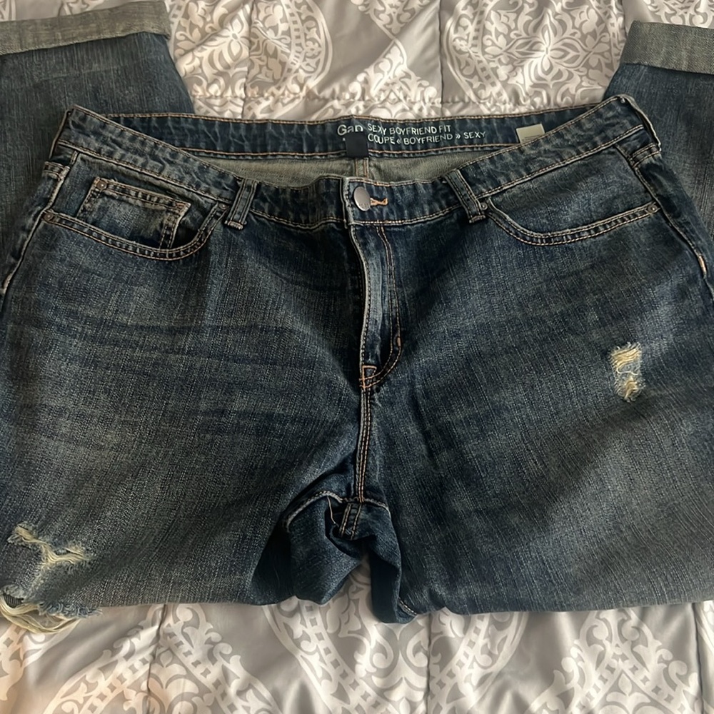 1969 Gap sexy boyfriend fit distressed jeans - Picture 6 of 6